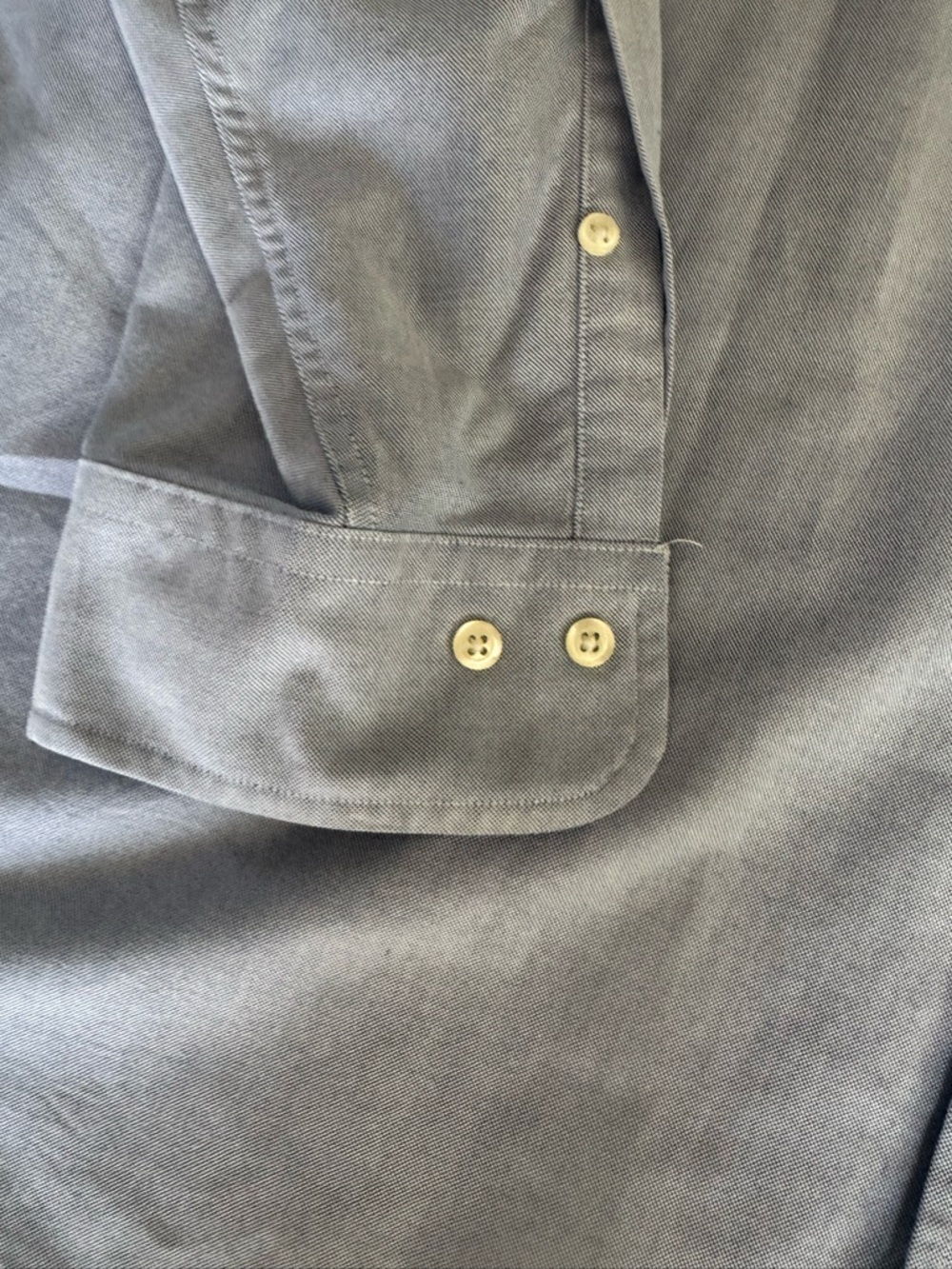 Brooks Brothers Light Blue Supima Cotton 346 Button Up Shirt 17 1/2-6/7 - Picture 3 of 4